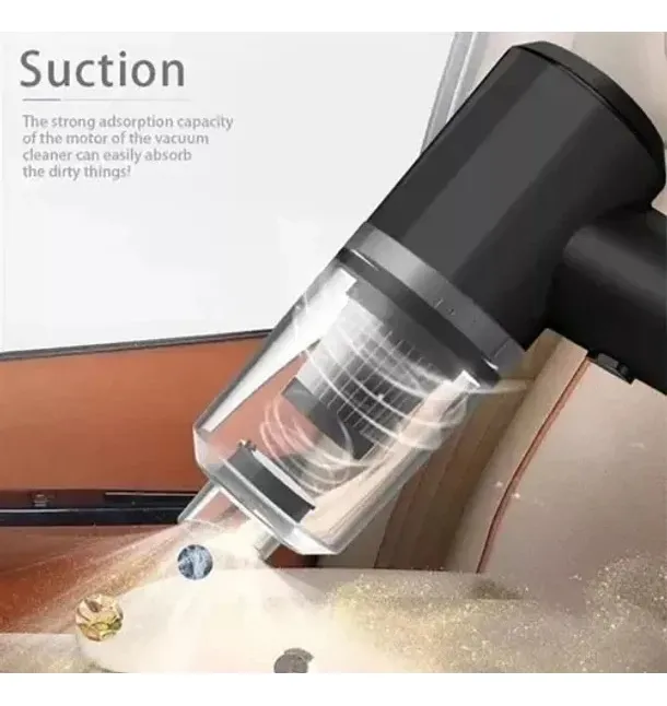 🚘 ✨Mini Aspiradora Portátil Recargable de auto